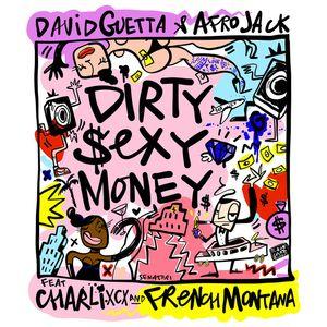 Portada de Sencillo/EP "Dirty Sexy Money", de David Guetta