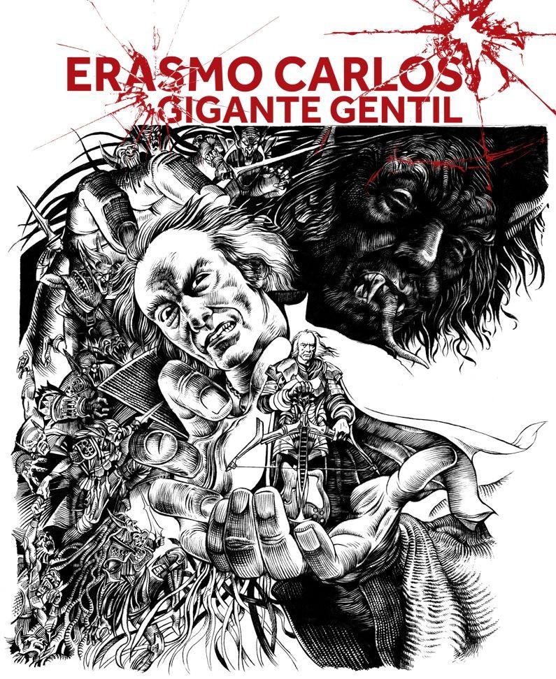 Portada de Álbum "Gigante Gentil ", de Erasmo Carlos