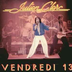 Portada del álbum "Vendredi 13", de Julien Clerc
