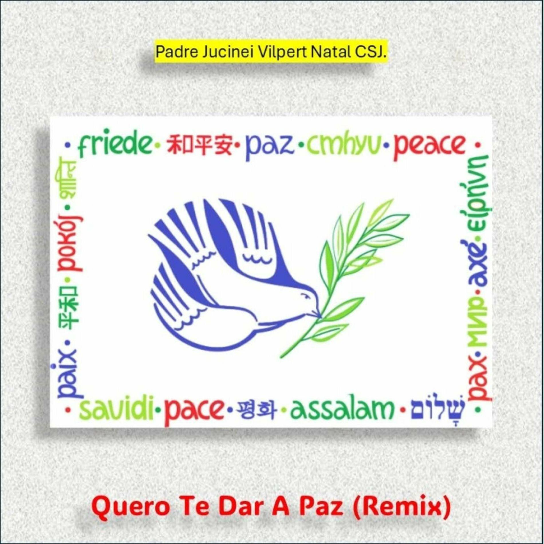 Portada de Sencillo/EP "Quero Te Dar a Paz (remix)", de Padre Zeca