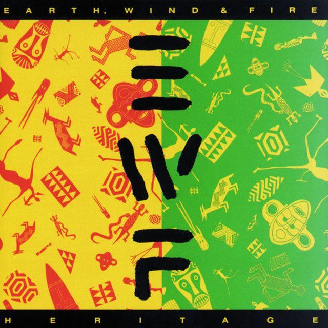 Capa do álbum "Heritage", de Earth, Wind And Fire