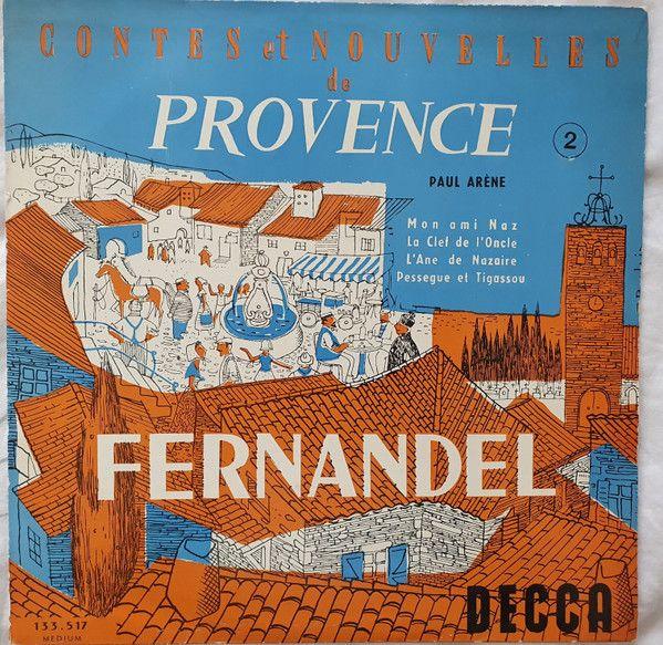 Capa do Álbum "Contes Et Nouvelles De Provence", de Fernandel