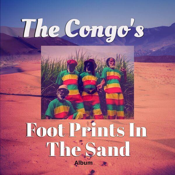 Album cover of "Foot Prints In The Sand" by The Congos
