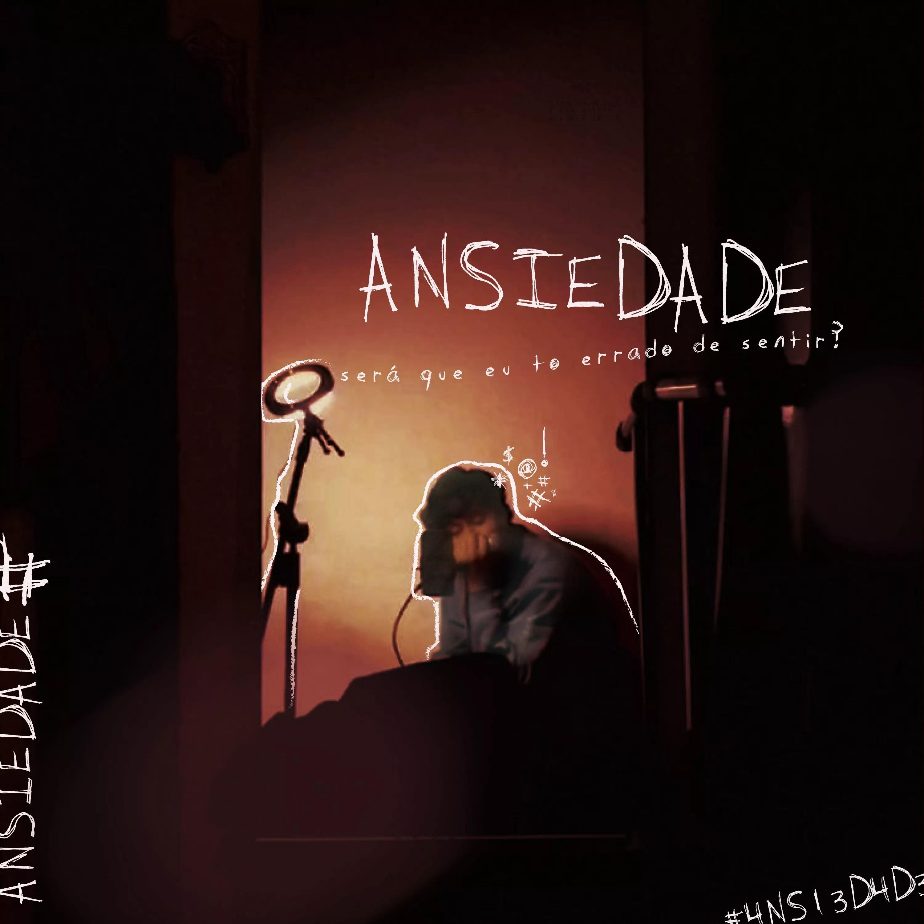 Portada de Sencillo/EP "Ansiedade", de João Guillherme