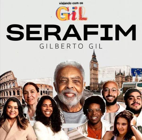 Capa do álbum "Serafim", de Gilberto Gil
