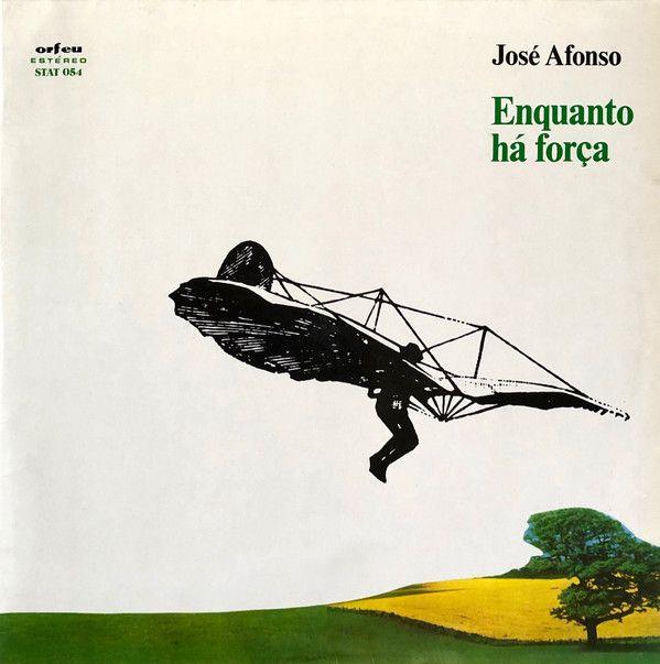 Portada de Álbum "Enquanto Há Força", de José Afonso