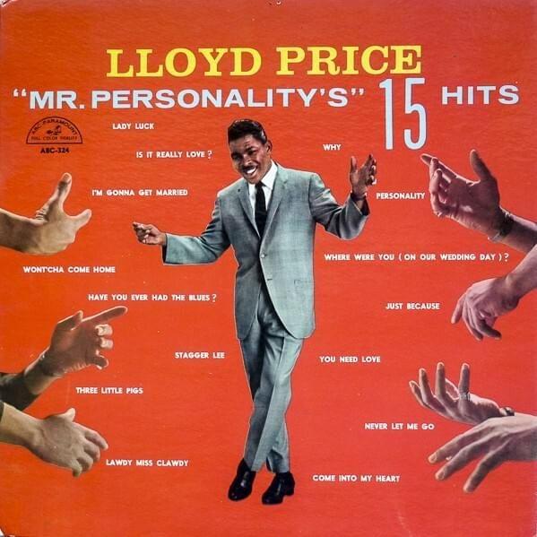 Portada de Álbum "Mr Personality", de Lloyd Price