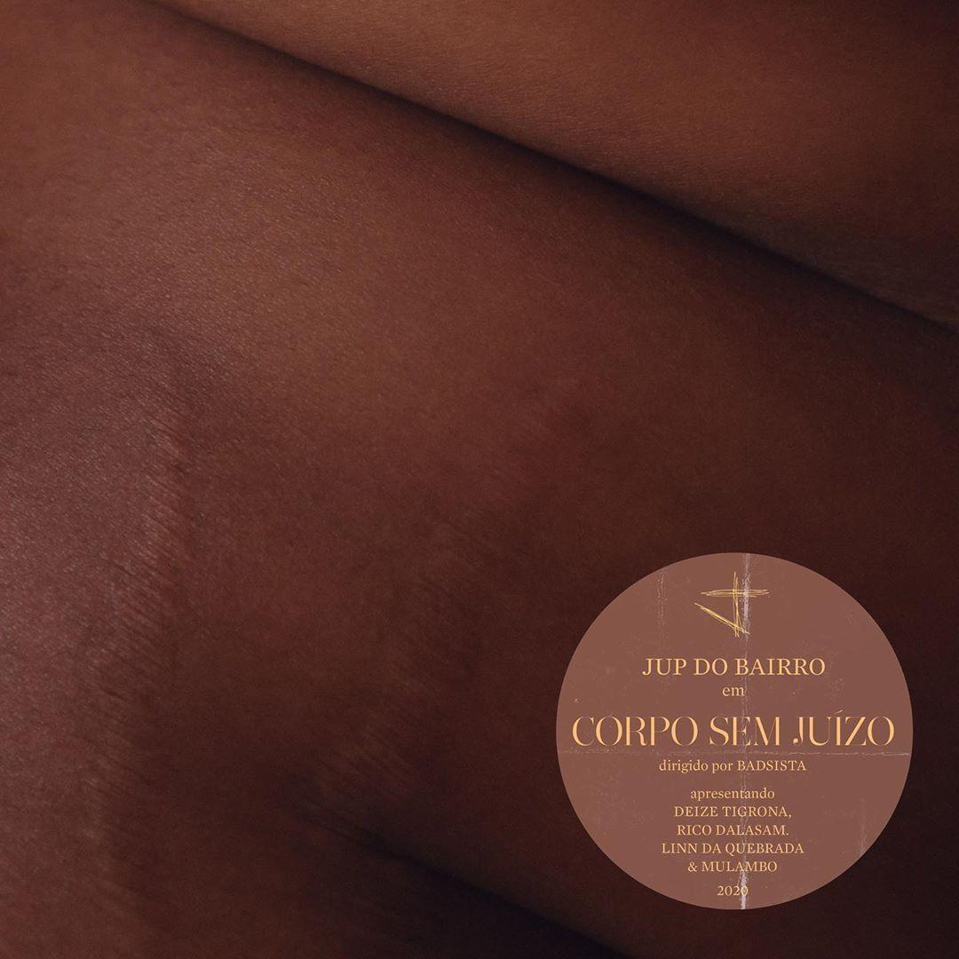 Portada de Álbum "Corpo Sem Juízo", de Jup do Bairro