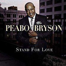 Album cover of "Stand For Love" by Peabo Bryson