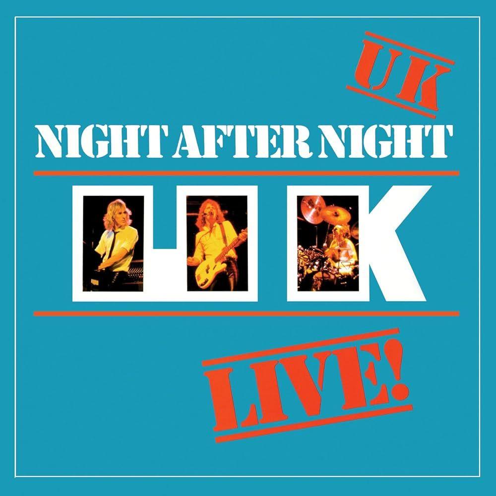 Capa do Álbum "Night After Night", de UK