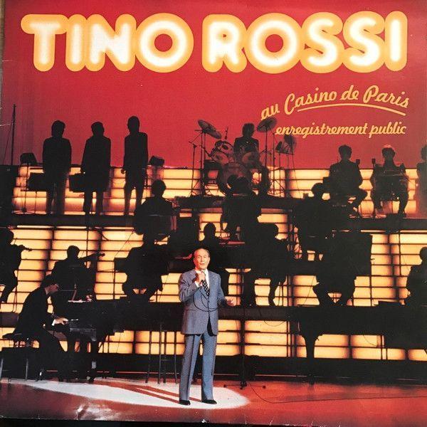 Portada de Álbum "Au Casino De Paris", de Tino Rossi