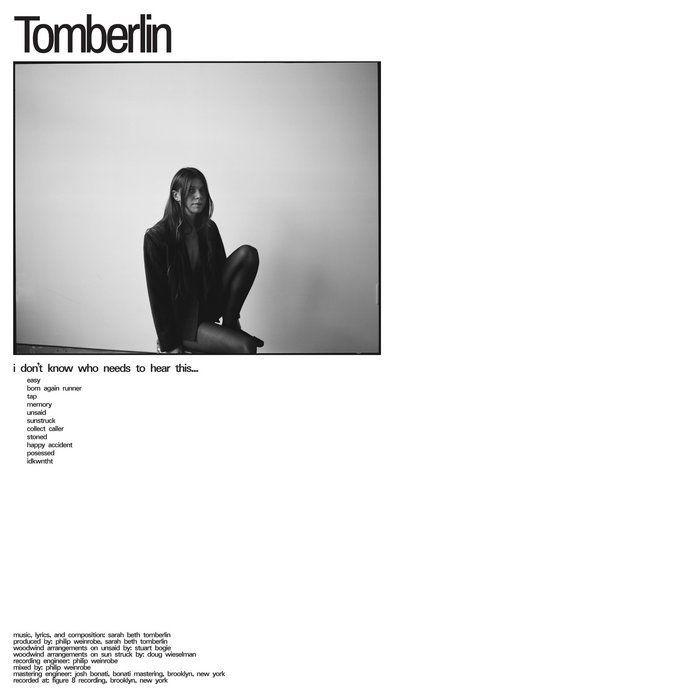 Portada de Álbum "i don't know who needs to hear this...", de Tomberlin