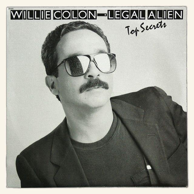 Portada del álbum "Top Secrets", de Willie Colón