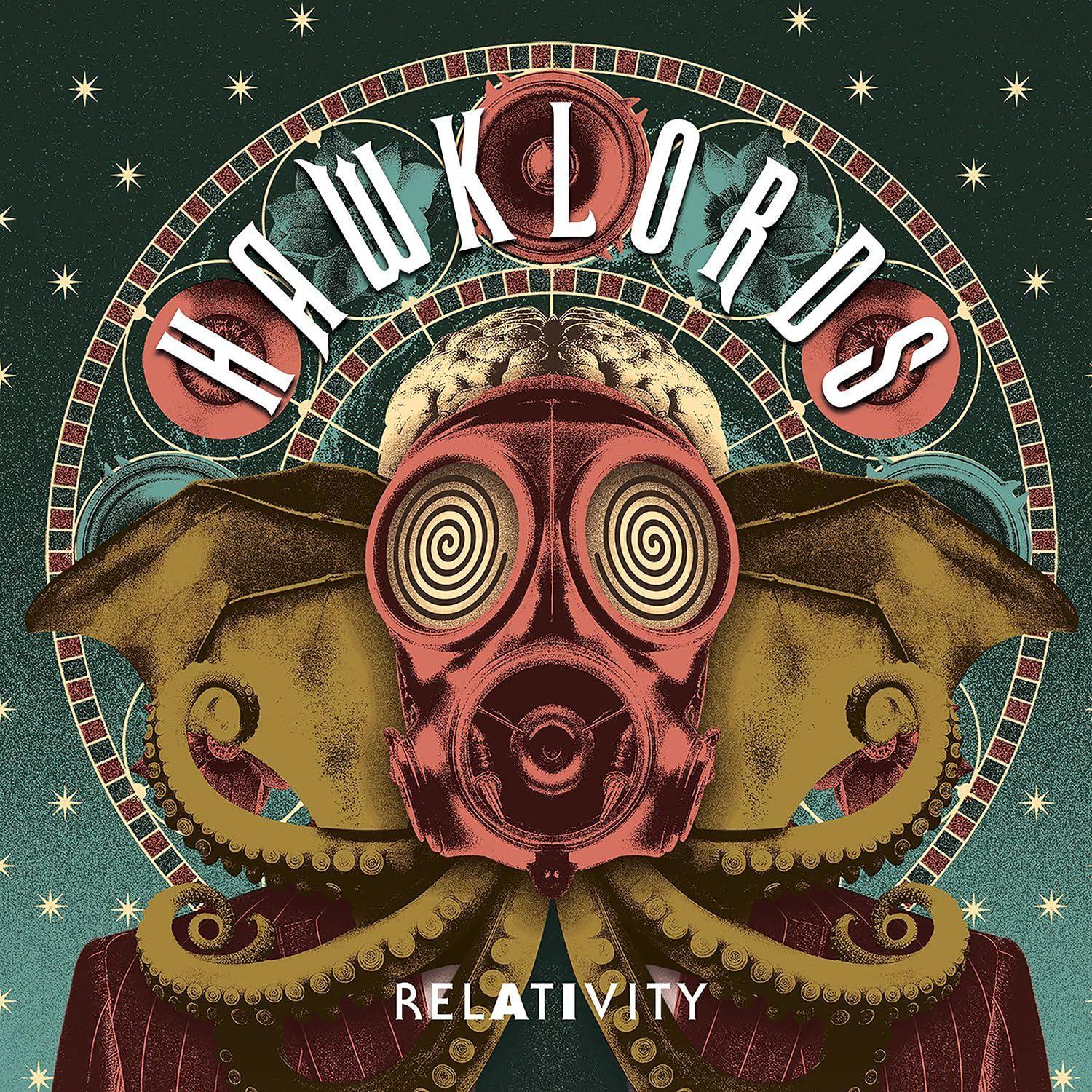 Portada de Álbum "Relativity", de Hawklords
