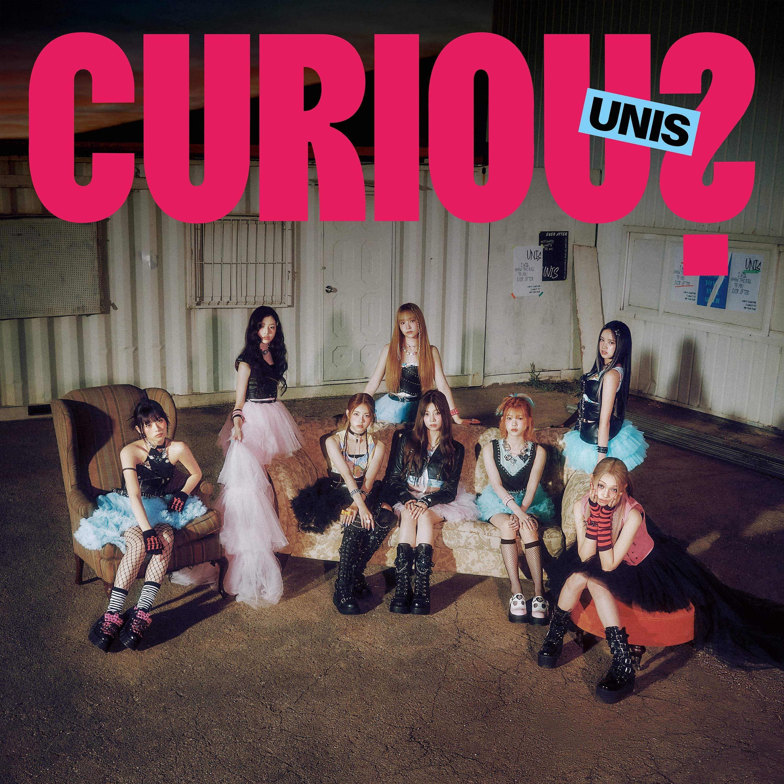 Portada de Sencillo/EP "Curious", de UNIS