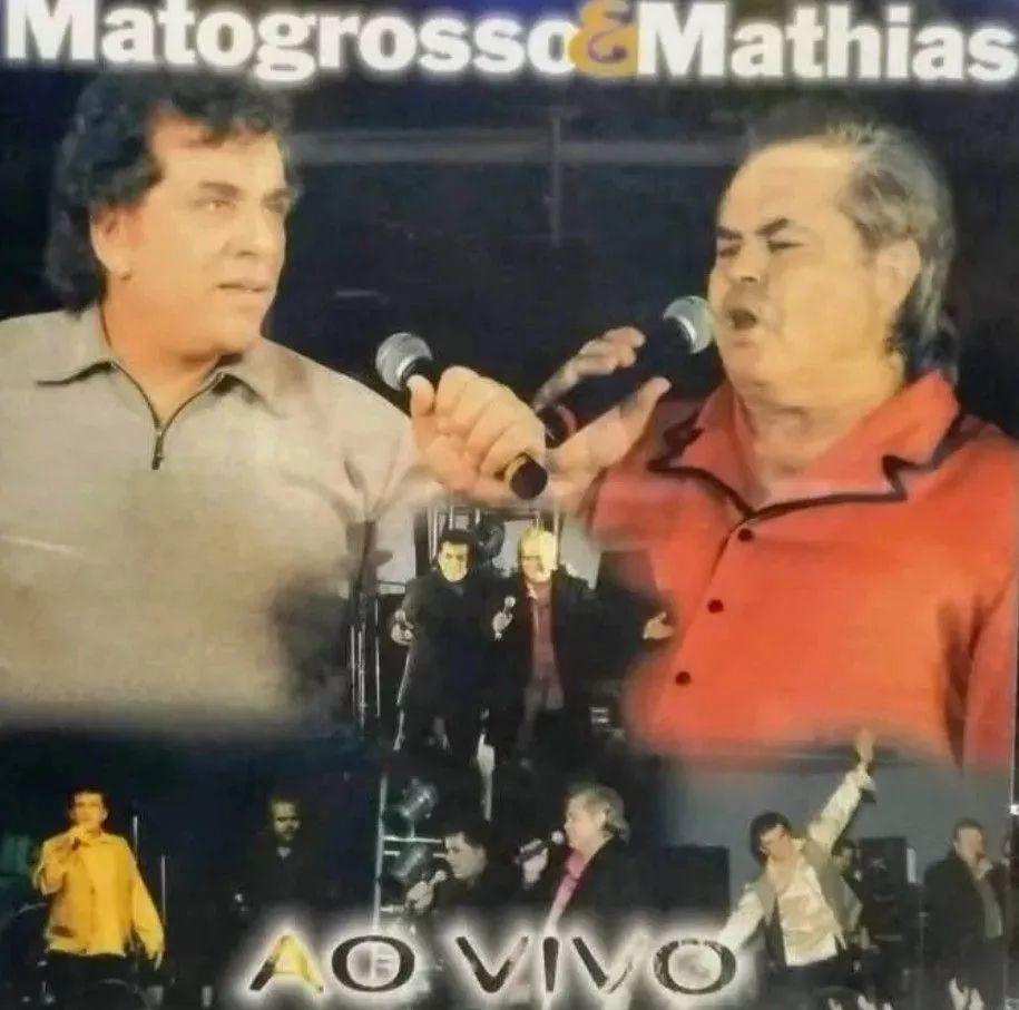 Portada de Álbum "Ao Vivo", de Matogrosso & Mathias