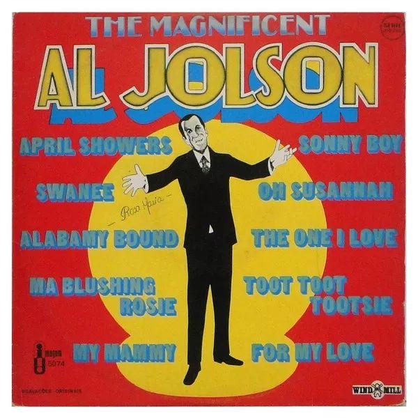 Album cover of "The Magnificent" by Al Jolson