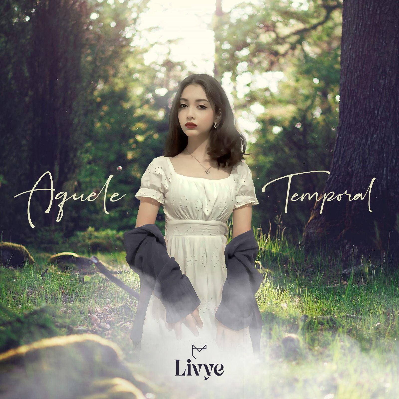 Capa do Single/EP "Aquele temporal", de Livye