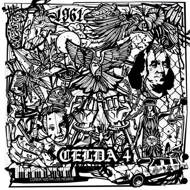 Portada de Álbum "Celda 4", de L-Gante