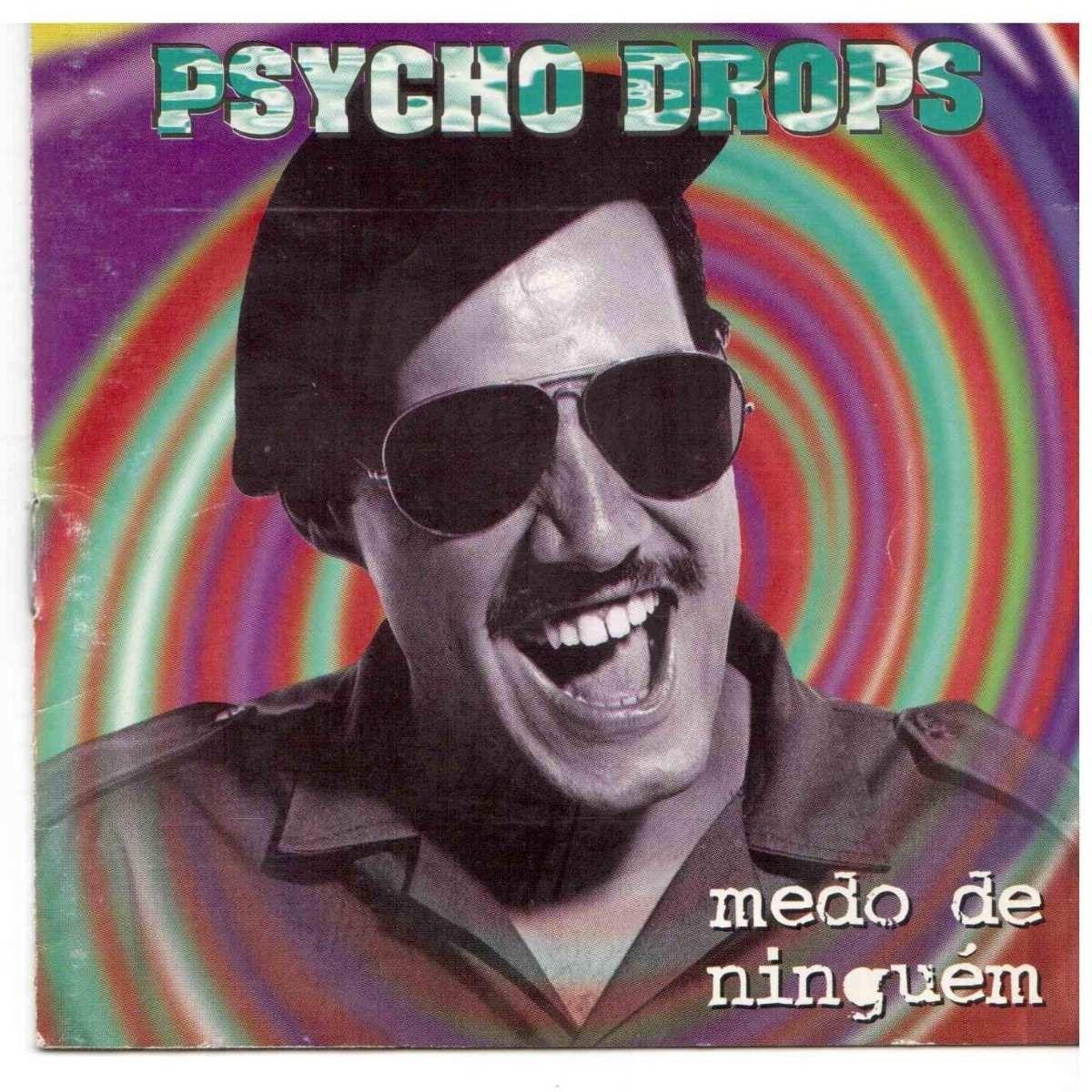 Portada de Álbum "Medo de Ninguém", de Psycho Drops