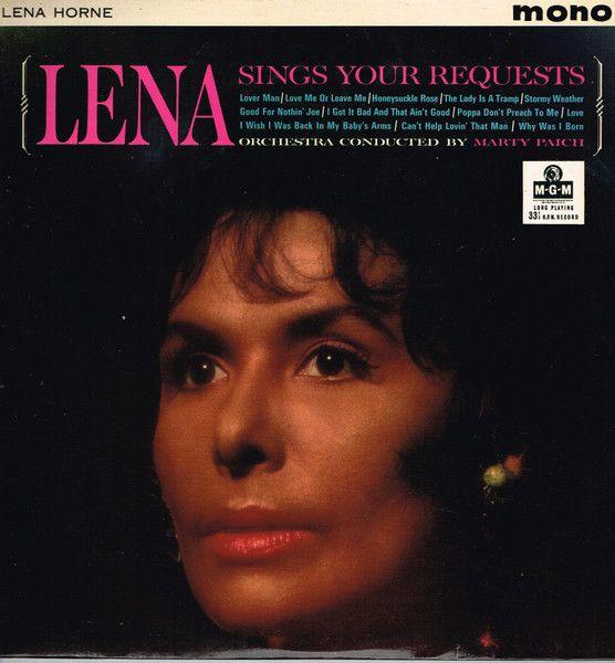 Capa do álbum "Lena Sings Your Requests", de Lena Horne
