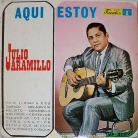 Portada de Álbum "Aquí Estoy", de Julio Jaramillo