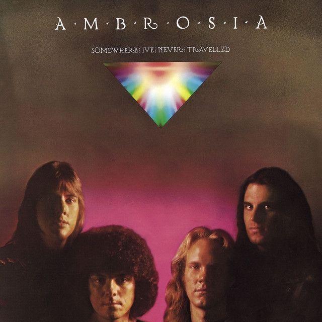 Portada de Álbum "Somewhere I've Never Travelled", de Ambrosia