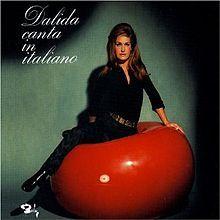 Capa do Álbum "Canta In Italiano", de Dalida