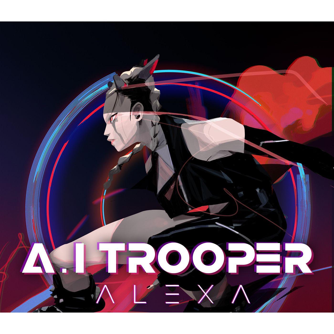 Capa do Single/EP "A.I TROOPER", de AleXa