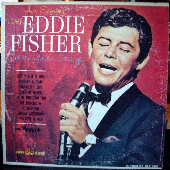 Portada de Álbum "An Evening With Eddie Fisher And The Golden Strings", de Eddie Fisher