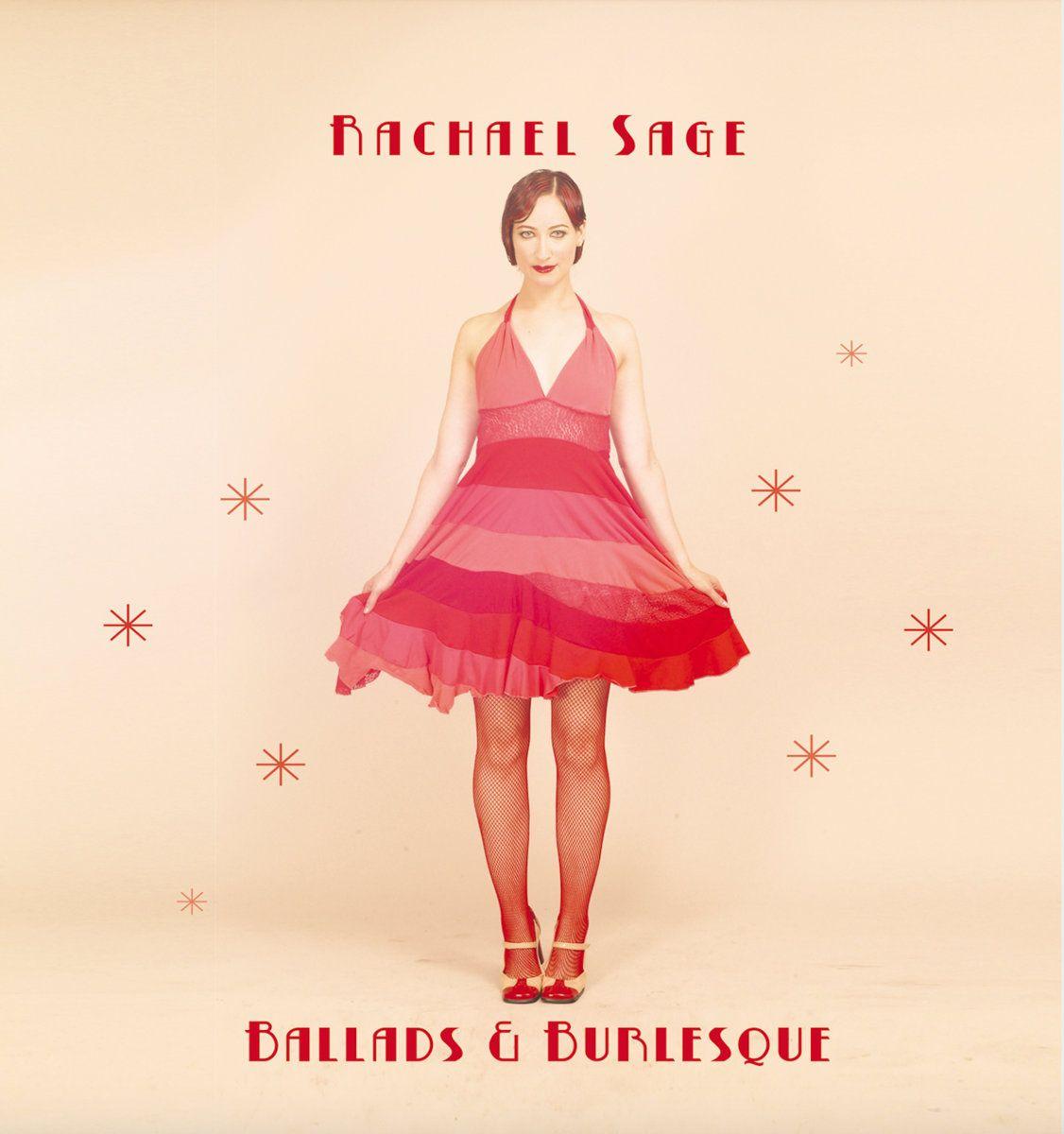 Portada de Álbum "Ballads & Burlesque", de Rachael Sage