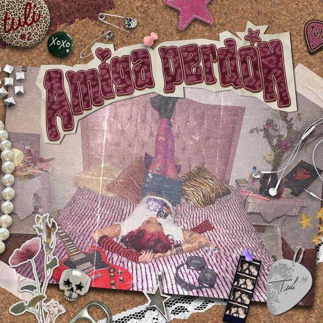 Portada de Sencillo/EP "Amiga, perdón", de TULI