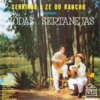 Portada de Álbum "Cantam Modas Sertanejas", de Serrinha e Zé do Rancho