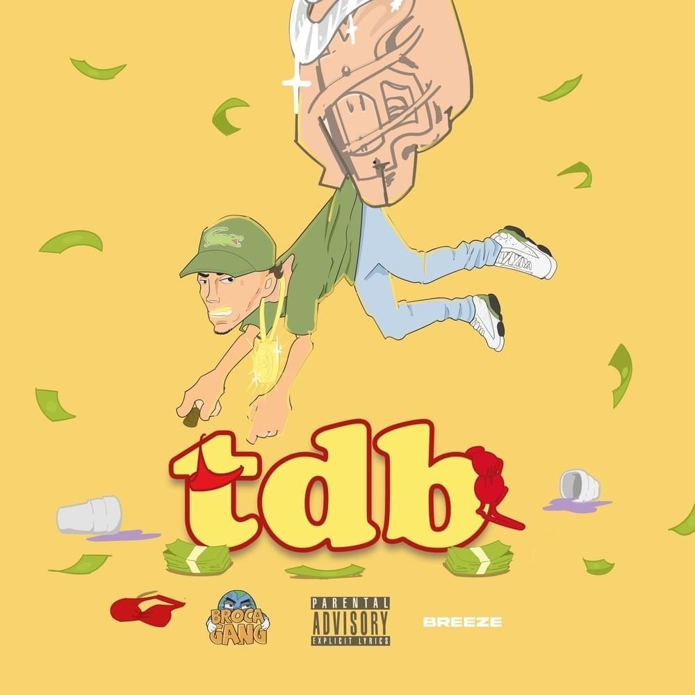 Capa do álbum "TDB", de Brocasito