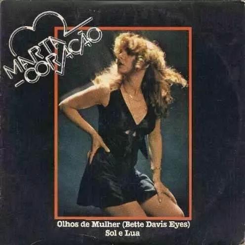 Portada de Sencillo/EP "Olhos de Mulher", de Martha Coração