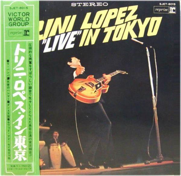 Capa do álbum "Live In Tokyo", de Trini Lopez