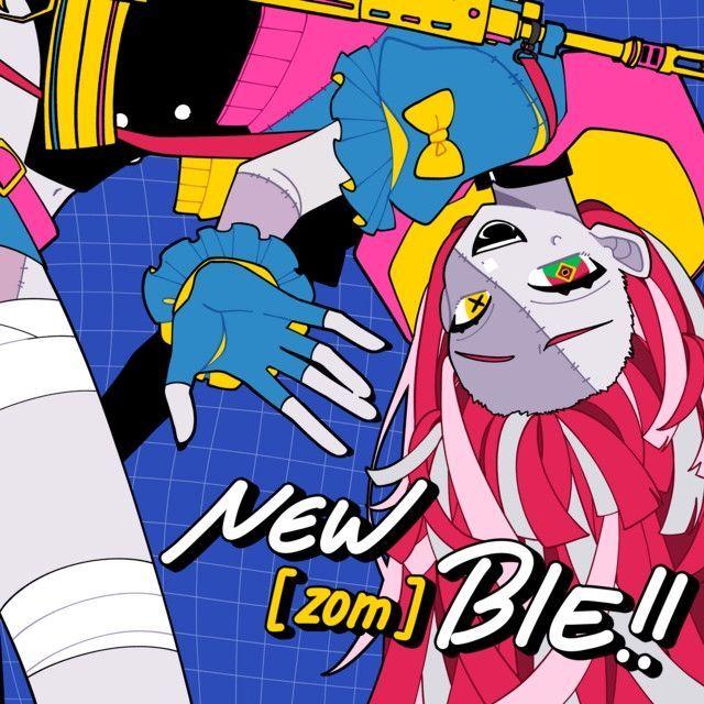 Portada de Sencillo/EP "New[Zom]Bie!!", de Kureiji Ollie