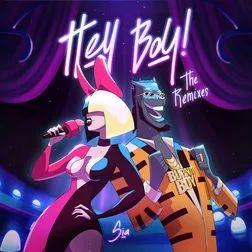 Portada del álbum "Hey Boy (The Remixes)", de Sia