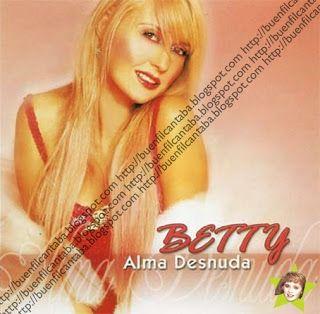 Capa do Álbum "Alma Desnuda", de Betty