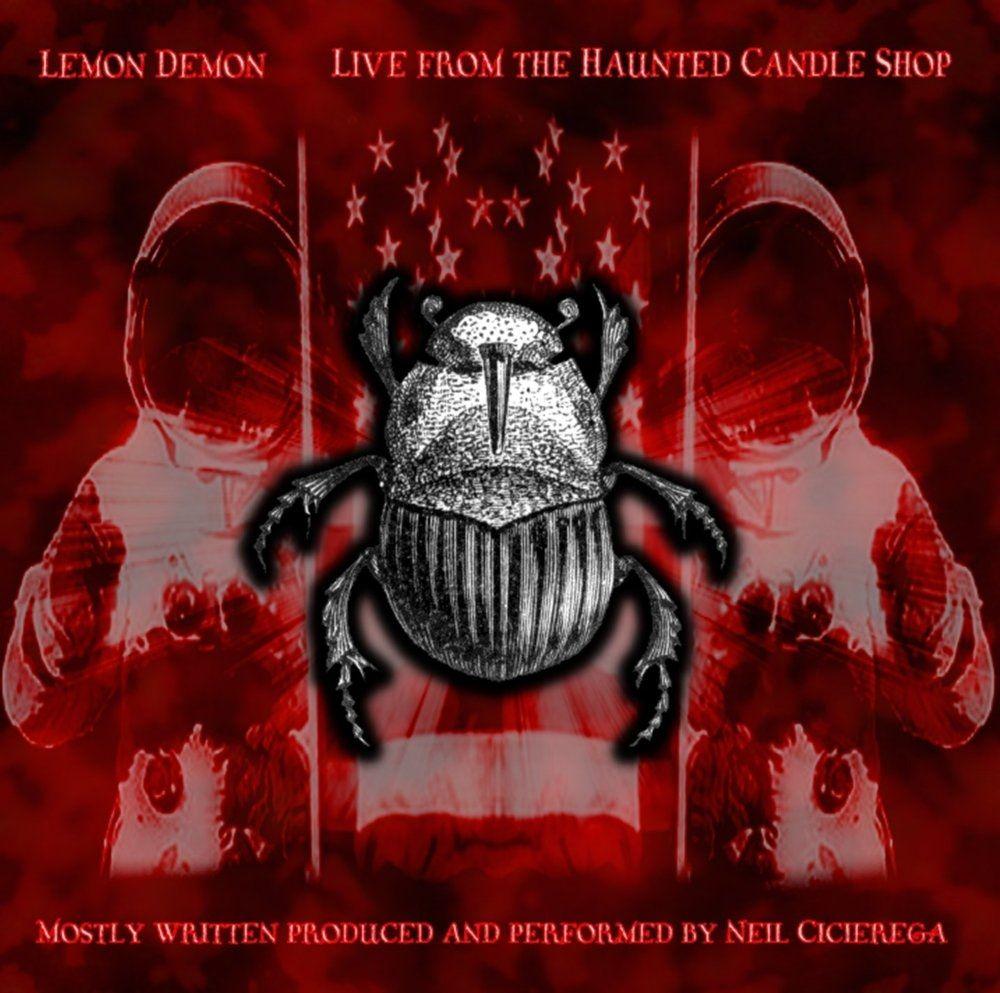 Portada de Álbum "Live From The Haunted Candle Shop", de Lemon Demon