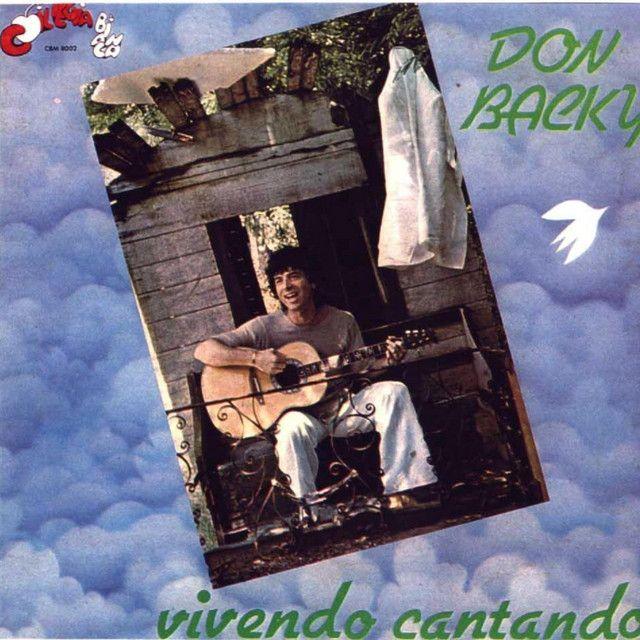 Capa do álbum "Vivendo Cantando", de Don Backy
