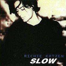 Portada del álbum "Slow", de Richie Kotzen