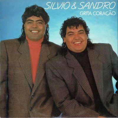 Portada de Álbum "Grita Coração", de Silvio e Sandro