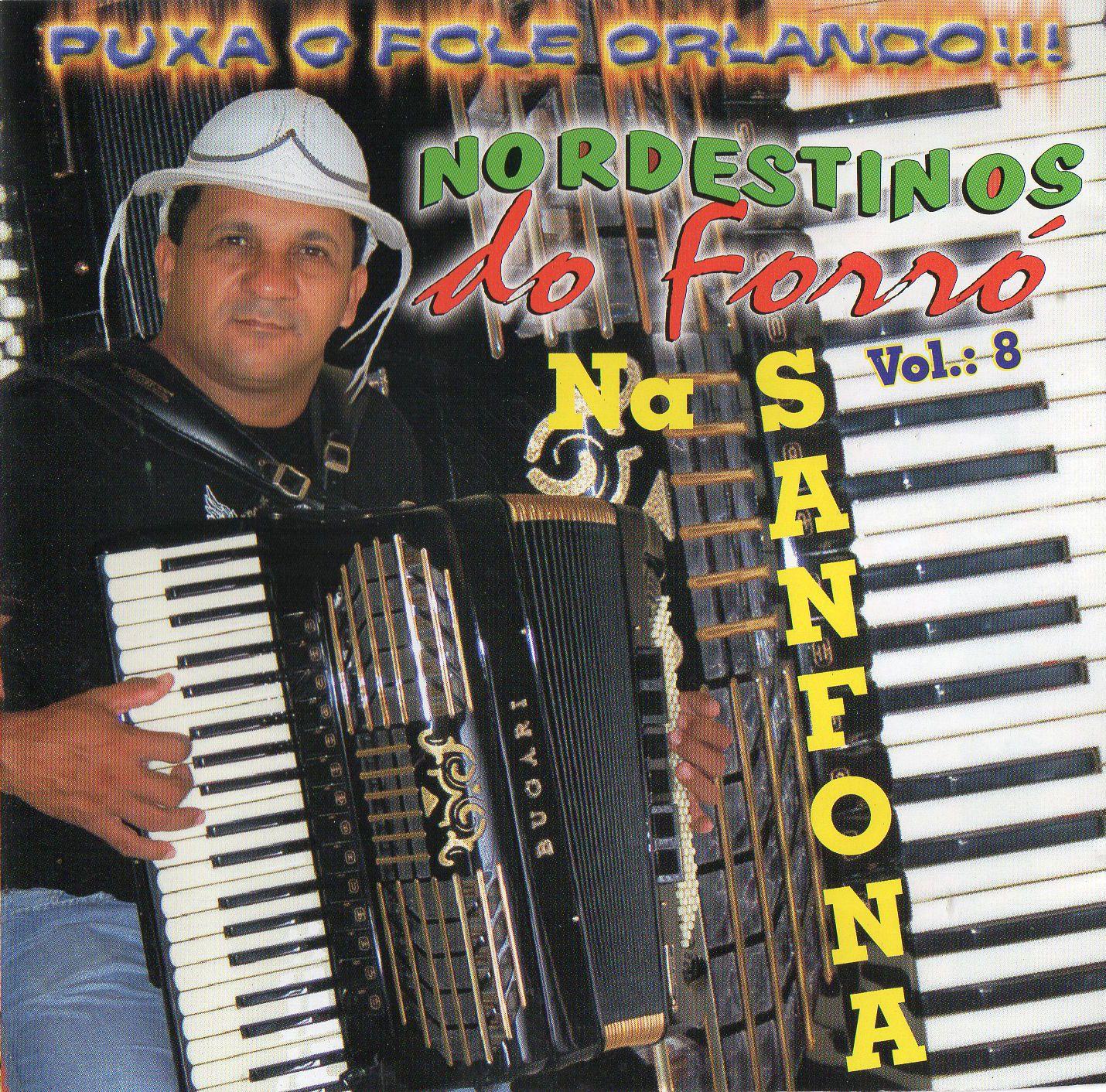 Portada de Álbum "Na Sanfona", de Nordestinos do Forró