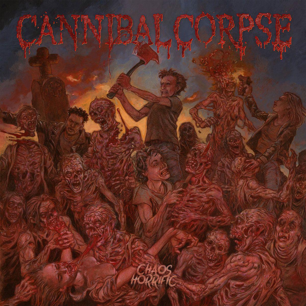 Capa do álbum "Chaos Horrific", de Cannibal Corpse