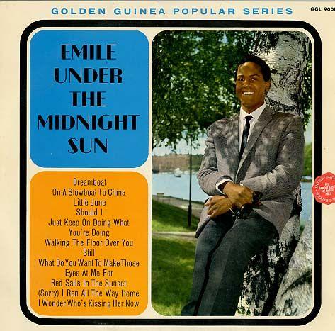 Capa do Álbum "Emile Under The Midnight Sun", de Emile Ford