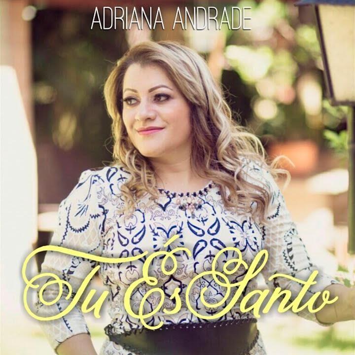 Portada de Álbum "Tu És Santo", de Adriana Andrade