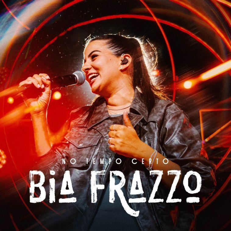Capa do Sencillo/EP "NO TEMPO CERTO", de Bia Frazo