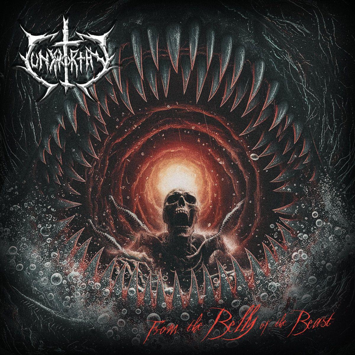Portada de Álbum "From The Belly Of The Beast", de UNWORTHY