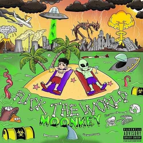 Portada de Álbum "Fuck The World", de MOONKEY